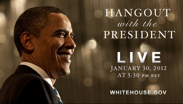 Obama Reportedly Uses Google Hangout