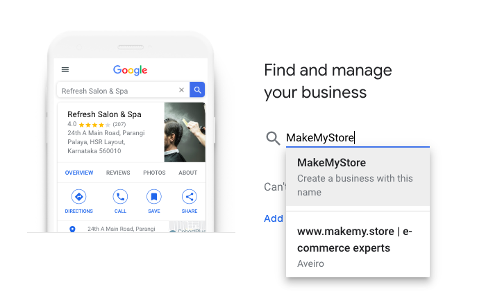 Create a Google My Business Account