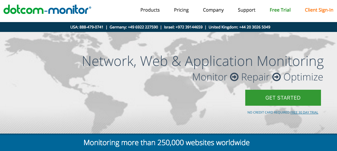 dotcom-monitor uptime monitoring tool