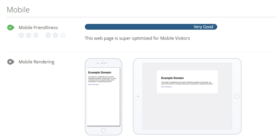 WooRank mobile friendliness