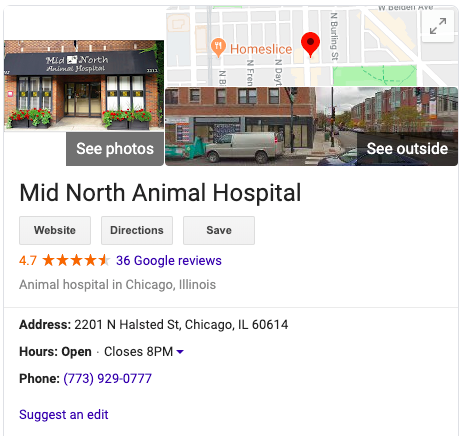 Local Knowledge Graph SERP feature