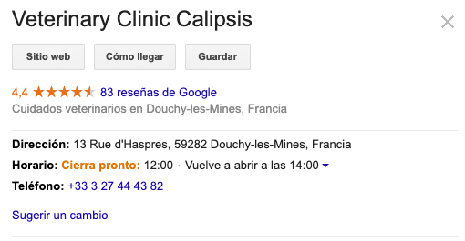 grafico conocimiento local SERP