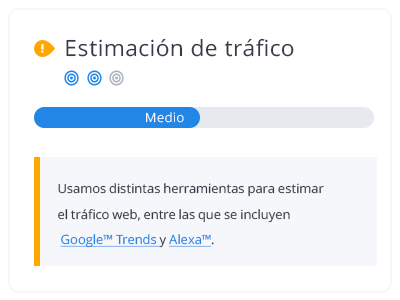 Estimación de tráfico
