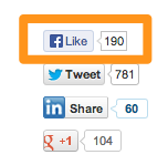 Facebook Aggregate Like Data